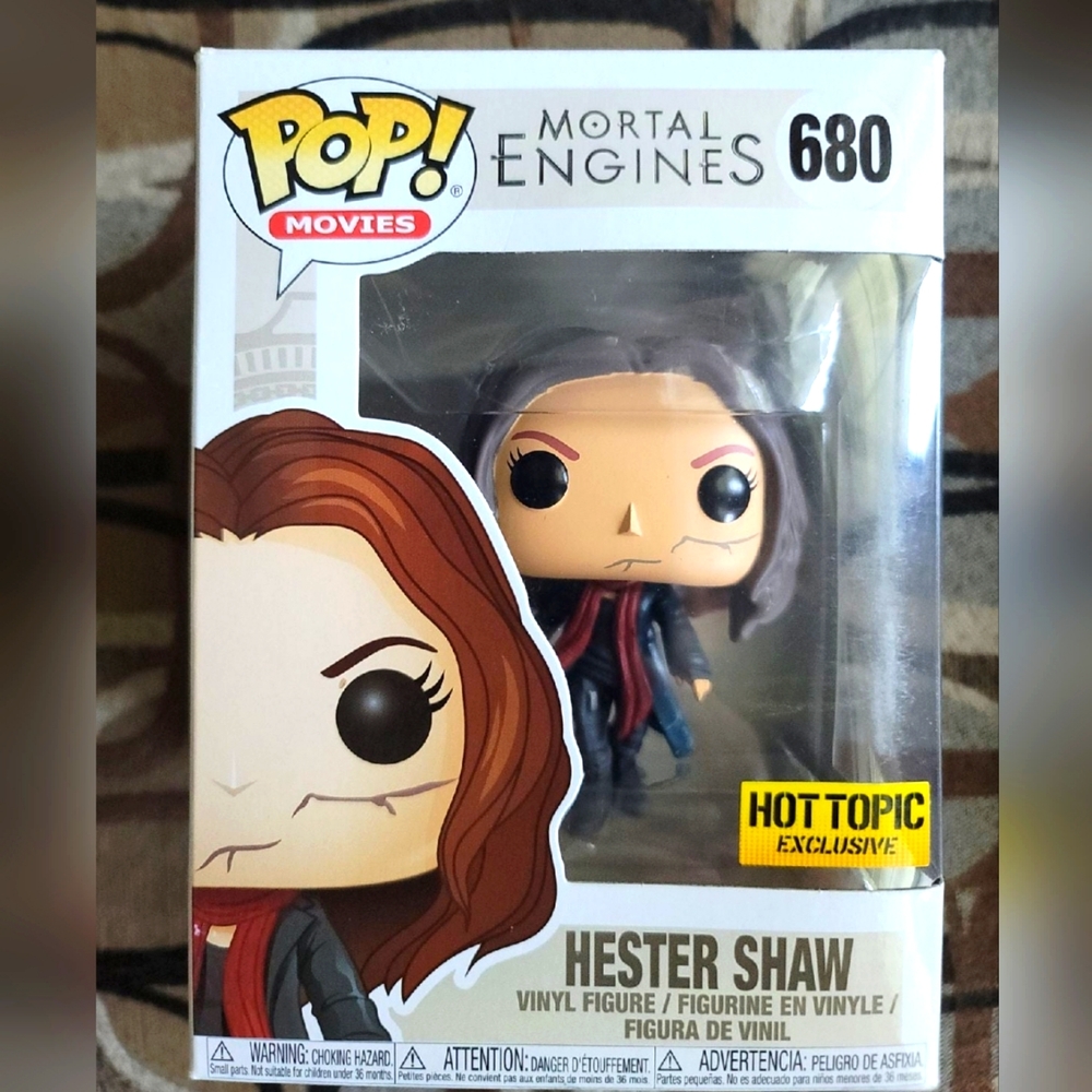 Funko Pop! Movies Mortal Engines 680 Hester Shaw Hot Topic Exclusive Vinyl New